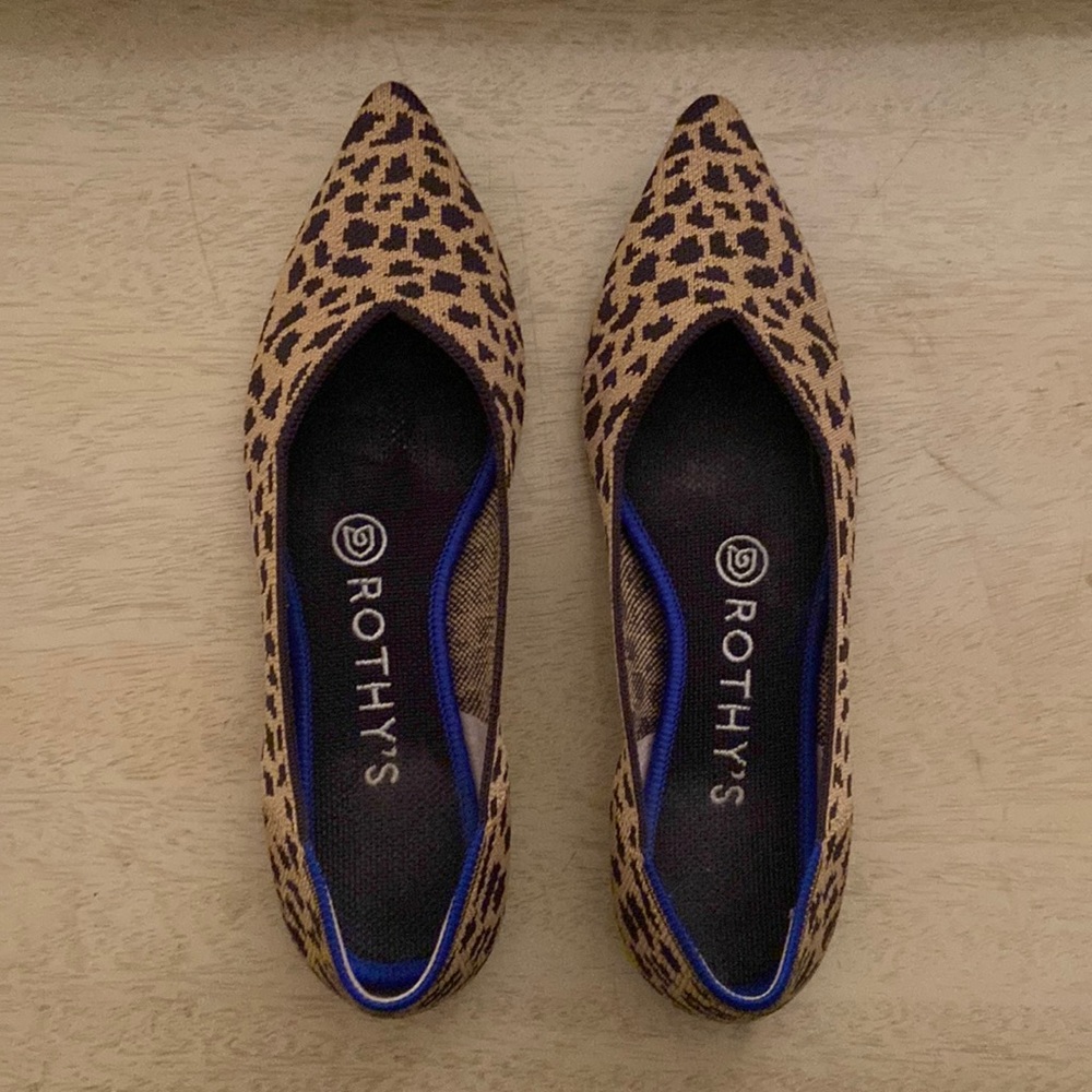 Rothy’s cheetah print flats